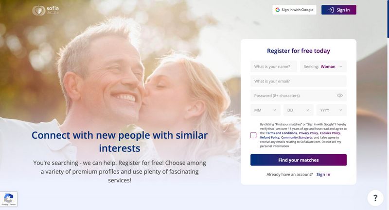 SofiaDate Web Site Evaluation 2026